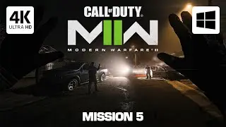 COD Modern Warfare 2 Mission 5 BORDERLINE US Mexico Border Gameplay [PC ULTRA QUALITY 4K 60FPS]
