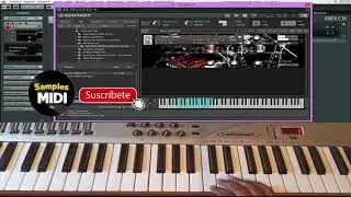 LA MEJOR BATERÍA SAMPLEADA SUPER REAL (acustica)   Samples MIDI