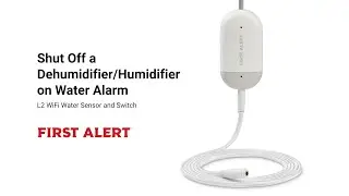 Shut Off a Dehumidifier/Humidifier on Water Alarm Using L2