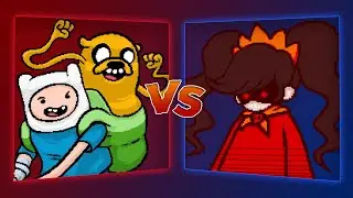 MUGEN Battle - Finn/Jake vs Ashley