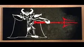 Undertale's Asgore Made Out of Perler Beads