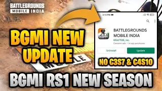 BGMI NEW UPDATE IS HERE😱 | BGMI NEW RS1 SEASON STARTED | BGMI NEW SEASON STARTED | 2 BIG CHANGES