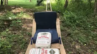 Testing The Backyard Roller Coaster With 100lbs!!!