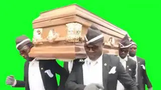 Coffin dance green screen gif . GREEN SCREEN AND GIF.