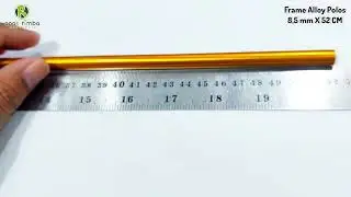 FRAME ALLOY POLOS 8,5 MM X 52 CM UNTUK LONJOR FRAME ORIGINAL
