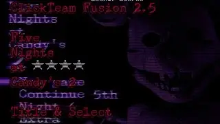 ClickTeam Fusion 2.5 - Five Nights at Candy's 2 - Title & Select