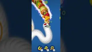 Worms Zone.io🐛Worm #wormhuntbattlearena #magicgameplay #shorts #video #worms #foryou #goviral #short