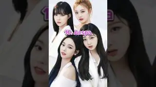 Top 10 Most Popular Female K-pop Groups In 2023 / #shorts #kpop #top10