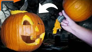 Can you carve a pumpkin using a pumpkin?
