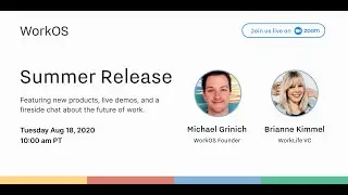 WorkOS Summer Release 2020