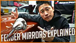 Why You Need These. What are JDM Fender Mirrors? - Datsun 280Z Build Series #22