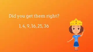 Square Numbers | Maths Animations