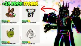 +35 FREE LIMITED ITEMS IN ROBLOX 2026 ! 🥳🤩