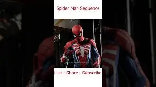 Spider Man Train Sequence || #short #shorts #spiderman