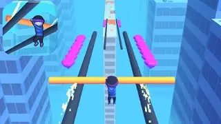 Roof Rails - All Levels Gameplay Android, Ios