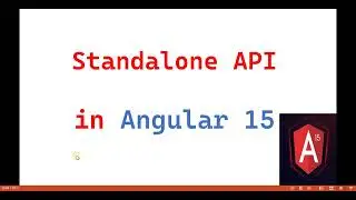 Standalone API in 
