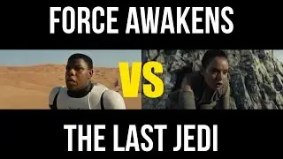 Star Wars: The Last Jedi Teaser Side-by-Side w/ Force Awakens Trailer Shots
