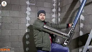 Удобный дымоход для газового котла. Доступ к дымоходу - жизненно необходим❗