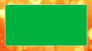 Particle Boarder animation frame green screen HD video | chroma key rainbow frame template