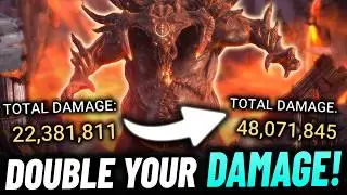 This One Simple Change Can DOUBLE YOUR CLAN BOSS DAMAGE! - Raid Shadow Legends Demon Lord Guide