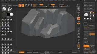 04  Sculpting Rock in Zbrush