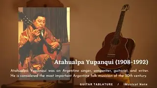 Guitar TAB - Atahualpa Yupanqui : Camino del Indio | Tutorial Sheet Lesson #iMn