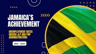 JAMAICA'S ACHIEVEMENT: UNEMPLOYMENT RATES IN JAMAICA 2011   2023