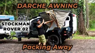 Pro Tips for Packing Away the Darche Awning on the Stockman Rover 02 | Quick and Easy Guide