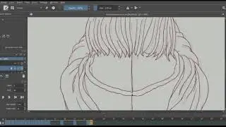 2d Animation - Inbetweening process