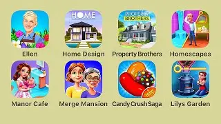 Ellen's Garden Restoration,Home Design Makeover,Property Brothers,Homescapes,Manor Cafe,Lilys Garden