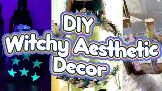 DIY Witchy Aesthetic Décor - 3 Halloween/ Fall ideas