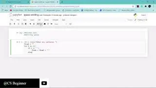 Question 24:- Removing Spaces In A String |CS Beginner| |2K20|