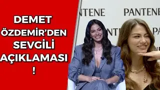 DEMET ÖZDEMİR'DEN SEVGİLİ AÇIKLAMASI l Demet Özdemir'in Can Yaman Sorusuna Esprili Yanıtı