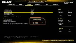 How to Enable Resizable BAR Gigabyte