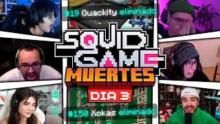 TODAS LAS MUERTES DEL DIA 3 | SQUID CRAFT 3 | KARMA PLUS
