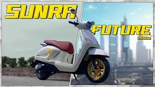 SUNRA Future 2500w มอเตอร์ไซค์ไฟฟ้าทรงสวยคลาสสิคกับราคาเข็มขัดสั้น...เพราะคาดไม่ถึง !!