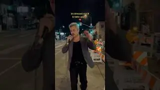 Watch Me Block Traffic To Sing My Song In LA #shorts
