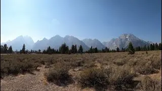 Grand Teton и дорога в Salt Lake City