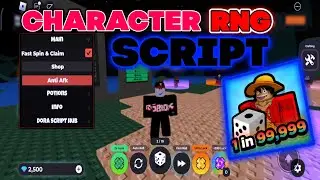[🍂UPDATE!] Character RNG Script / Hack | Fast Spin, Auto Collect, Farm Potions, Auto Roll