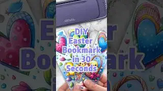 DIY Easter Bookmark in 30 Seconds with Qfun Laminator! 🐣📚​