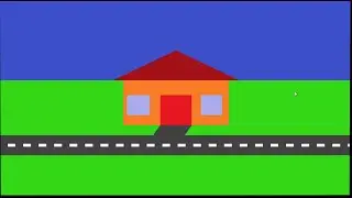 Drawing house using OpenGL C++| Computer Graphics Project using OpenGL C++