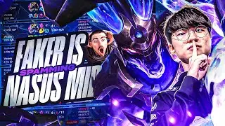 FAKER is OBSESSED With NASUS MID... *NEW META?*