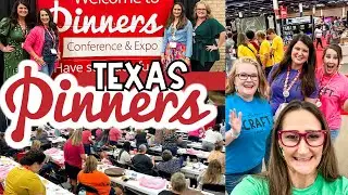 📌 Come with us to a HUGE DIY & Craft Conference! | Pinners Conference Texas Vlog 2023