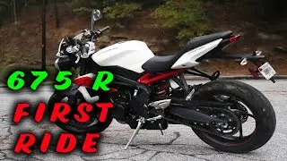 Triumph Street Triple R First Ride