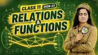 Relations  Functions | Class 11 Maths Chapter 2 | Complete Chapter in ONE video