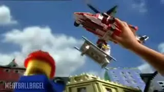[YTP] A lego man has fallen into the lego river in lego city