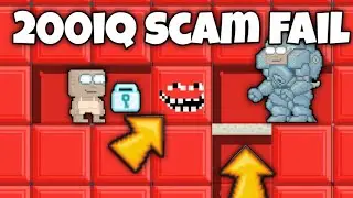 CRAZY 200IQ SCAM FAIL! | Growtopia