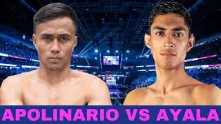 DAVE APOLINARIO VS ANGEL AYALA FIGHT