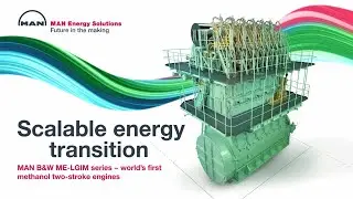 The world’s first two-stroke methanol engine