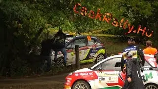 Barum Rally 2018 Crashes and Big Actions